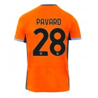 Pánský Fotbalový dres Inter Milan Benjamin Pavard #28 2023-24 Třetí Krátký Rukáv